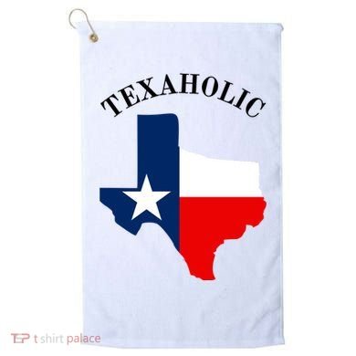 Funny Texaholic Golf Towel
