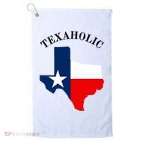 Funny Texaholic Golf Towel thumb 0