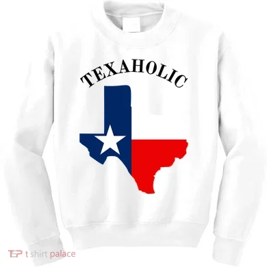 Funny Texaholic Kids Sweatshirt