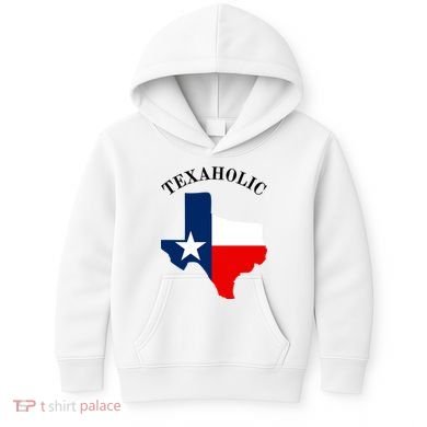 Funny Texaholic Kids Hoodie