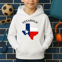 Funny Texaholic Kids Hoodie thumb 2