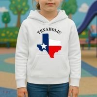 Funny Texaholic Kids Hoodie thumb 3