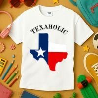 Funny Texaholic Kids T-Shirt thumb 3