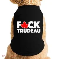 F@ck Trudeau Doggie Tank thumb 0