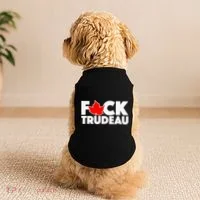 F@ck Trudeau Doggie Tank thumb 2