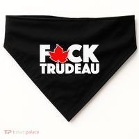 F@ck Trudeau USA-Made Doggie Bandana thumb 0