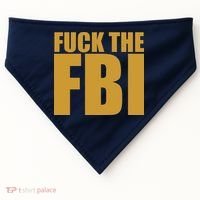 Fuck The FBI USA-Made Doggie Bandana thumb 0