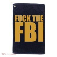Fuck The FBI Golf Towel thumb 0