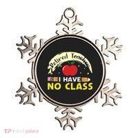 Funny Teacher Funny Retirement Retired Teacher Funny Quotes Ornament thumb 0