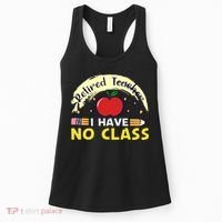 Funny Teacher Funny Retirement Retired Teacher Funny Quotes Women's Tank Top thumb 0