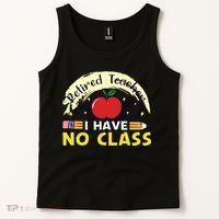 Funny Teacher Funny Retirement Retired Teacher Funny Quotes Tank Top thumb 2