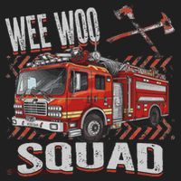 Fire Truck Firefighters Lovers Wee Woo Squad Women's Sweatshirt thumb 2