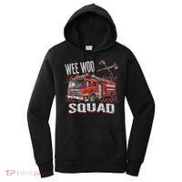 Fire Truck Firefighters Lovers Wee Woo Squad Women's Hoodie thumb 0