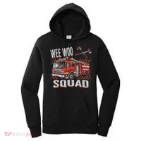 Fire Truck Firefighters Lovers Wee Woo Squad Women's Hoodie thumb 0