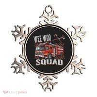 Fire Truck Firefighters Lovers Wee Woo Squad Ornament thumb 0