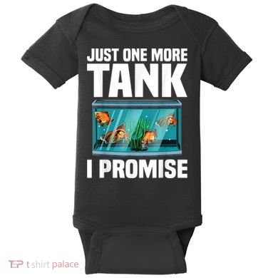 Fish Tank Fishkeeping Baby Bodysuit