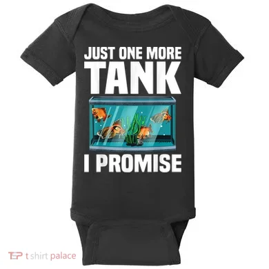 Fish Tank Fishkeeping Baby Bodysuit