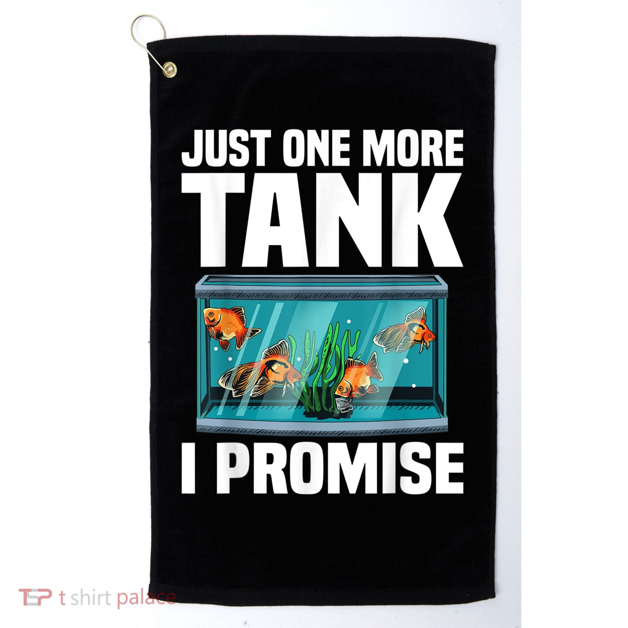 Fish Tank Fishkeeping Golf Towel