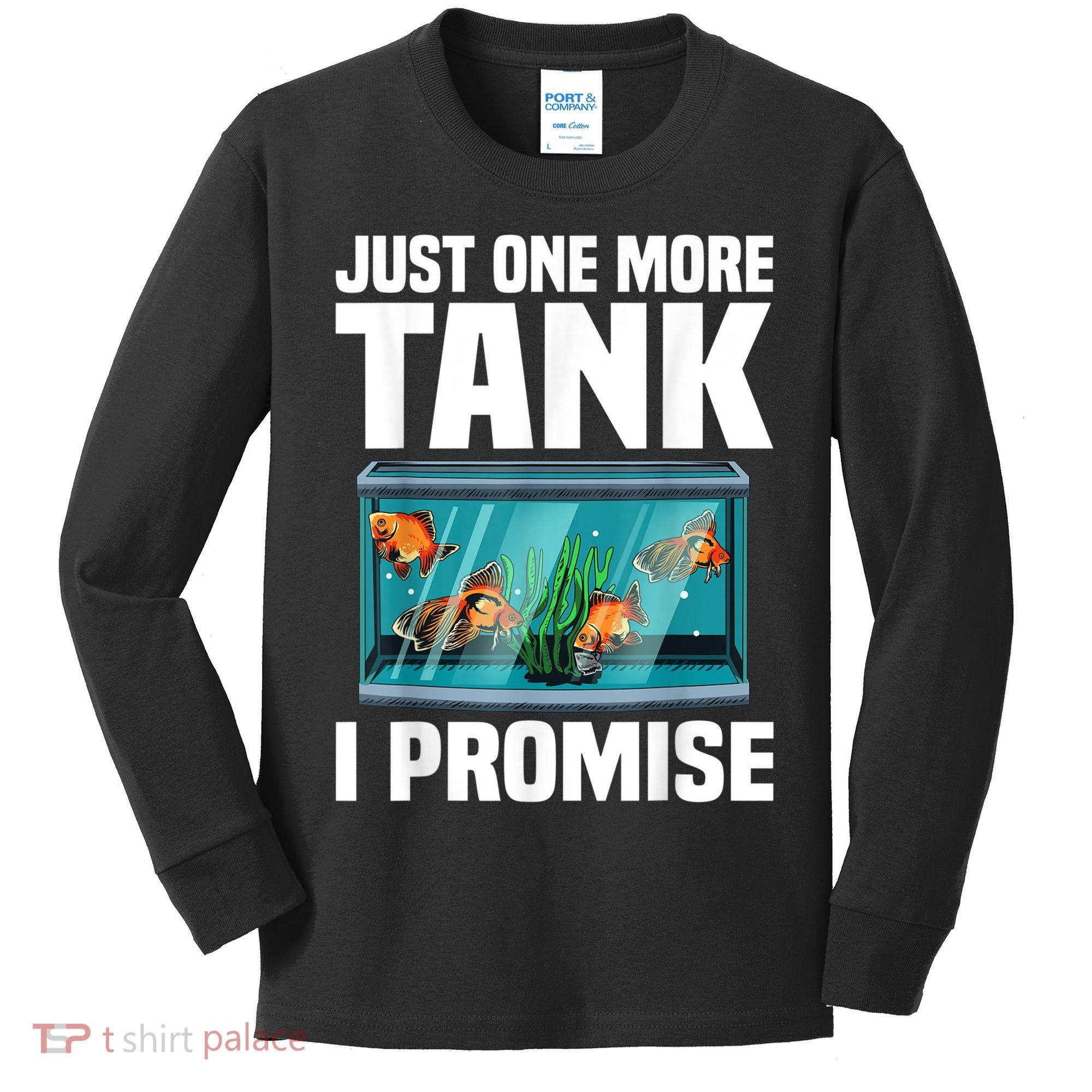 Fish Tank Fishkeeping Kids Long Sleeve Shirt