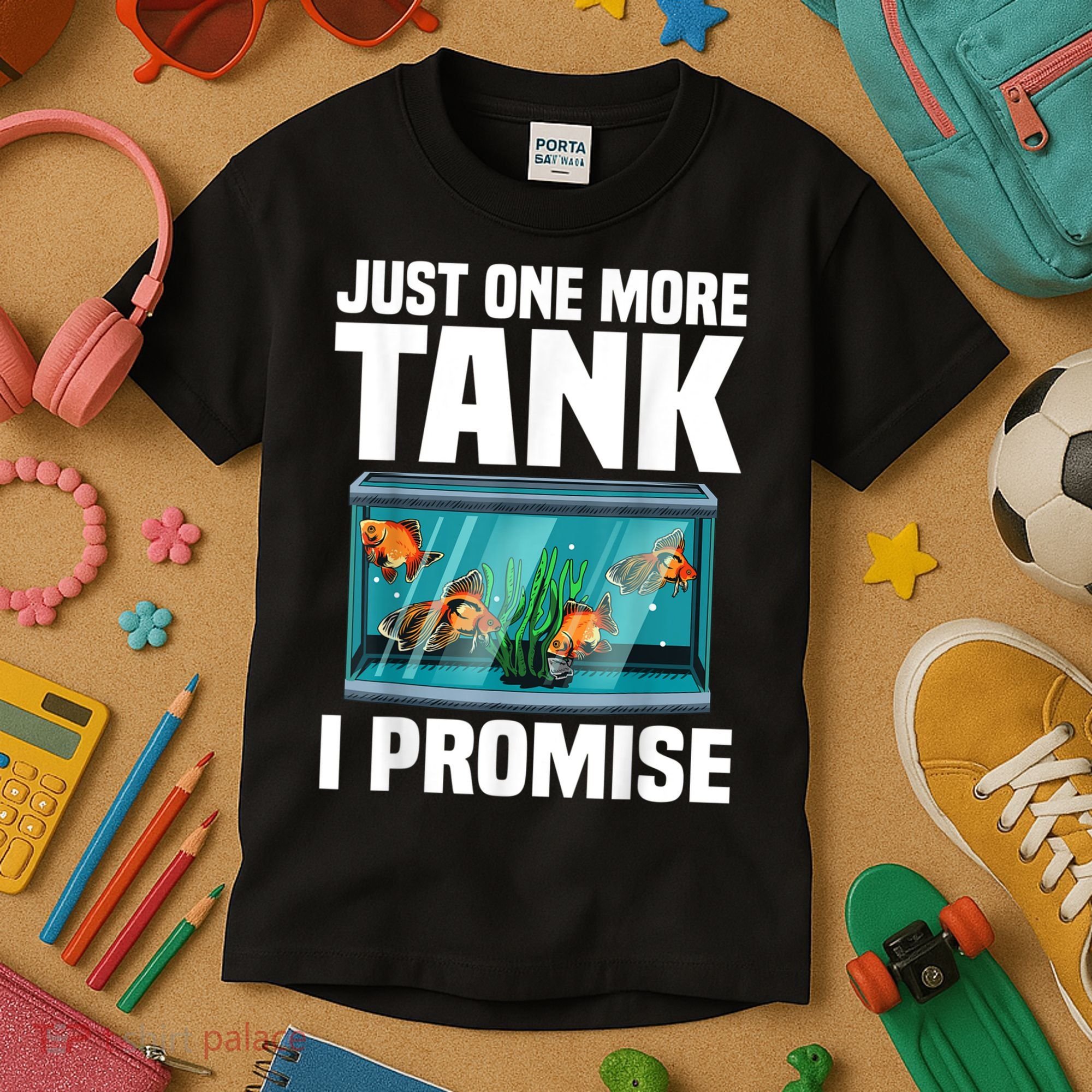 Fish Tank Fishkeeping Kids T-Shirt