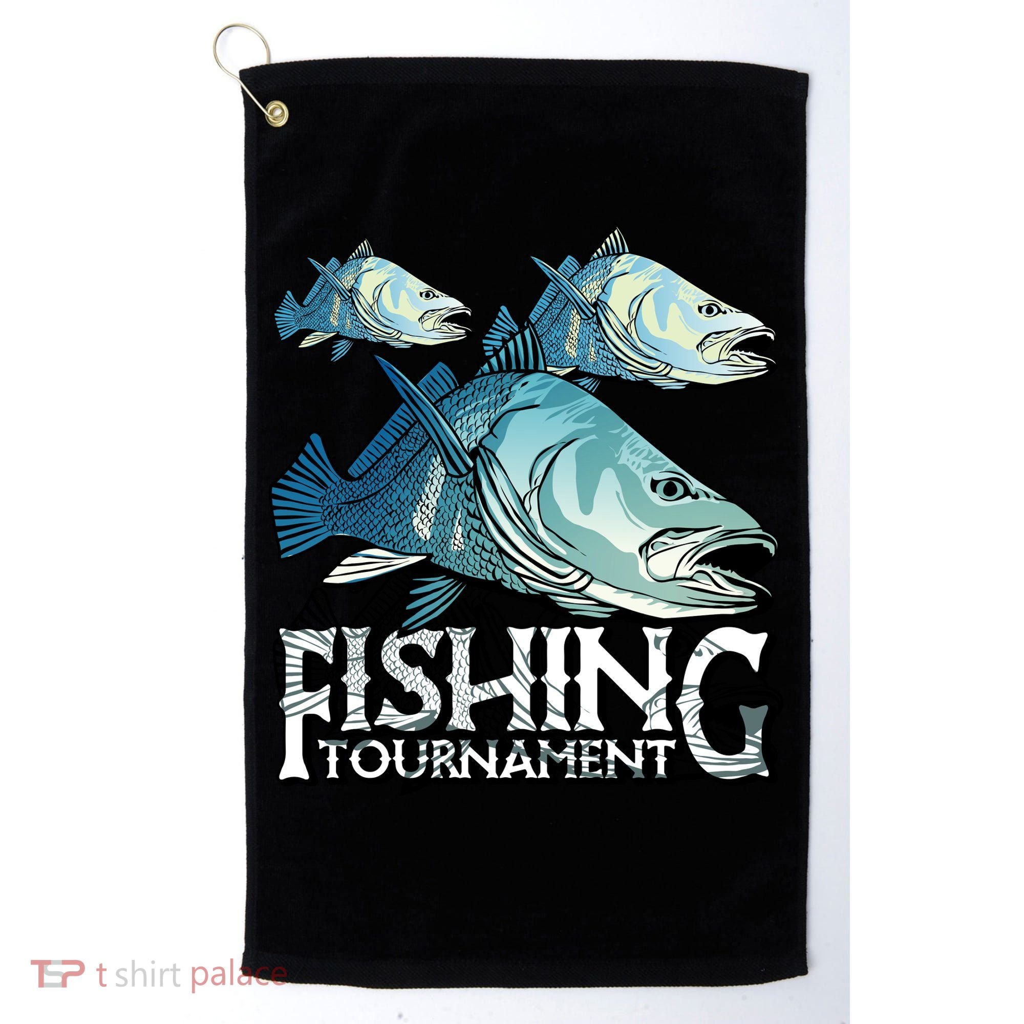Fishing Tournament Golf Towel
