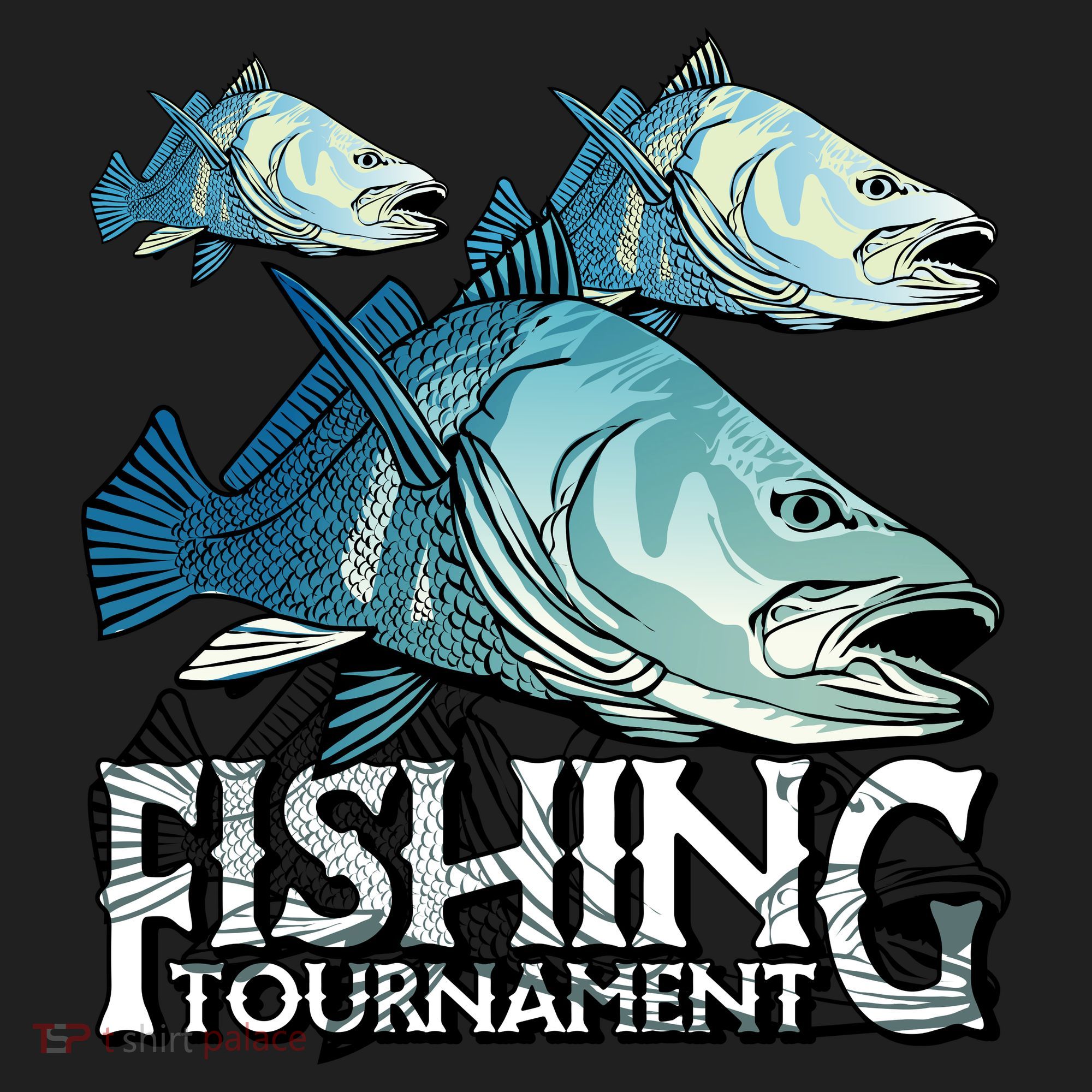 Fishing Tournament Golf Towel