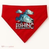Fishing Tournament USA-Made Doggie Bandana thumb 0