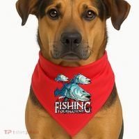 Fishing Tournament USA-Made Doggie Bandana thumb 1