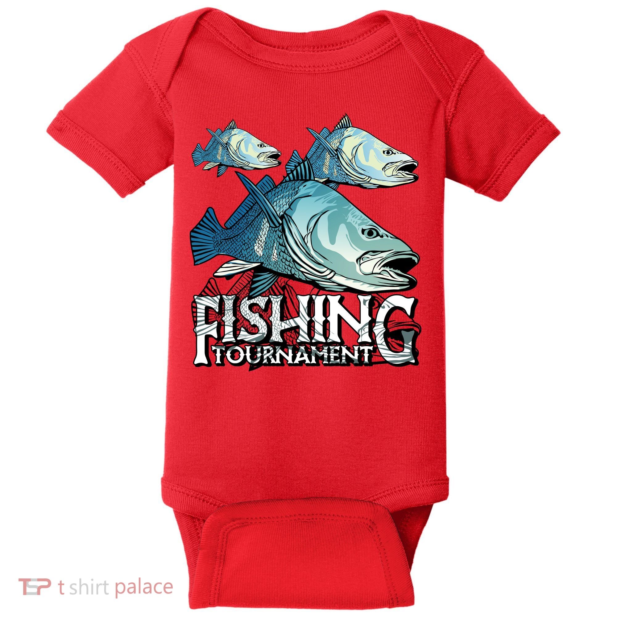 Fishing Tournament Baby Bodysuit