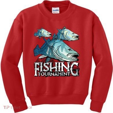 Fishing Tournament Kids Sweatshirt