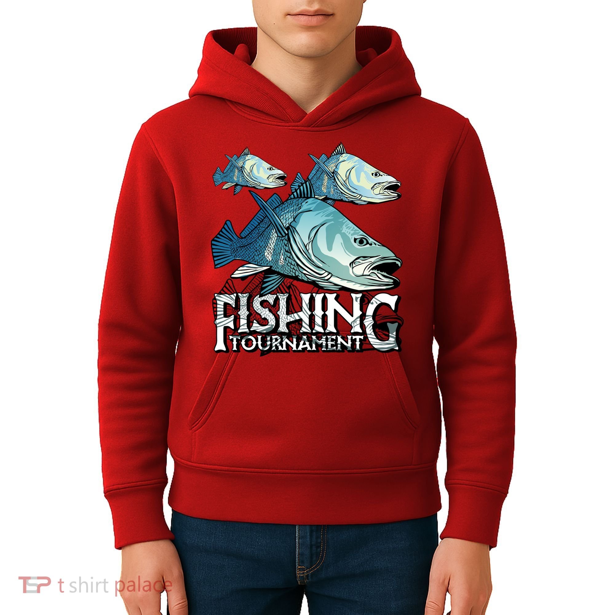 Fishing Tournament Kids Hoodie