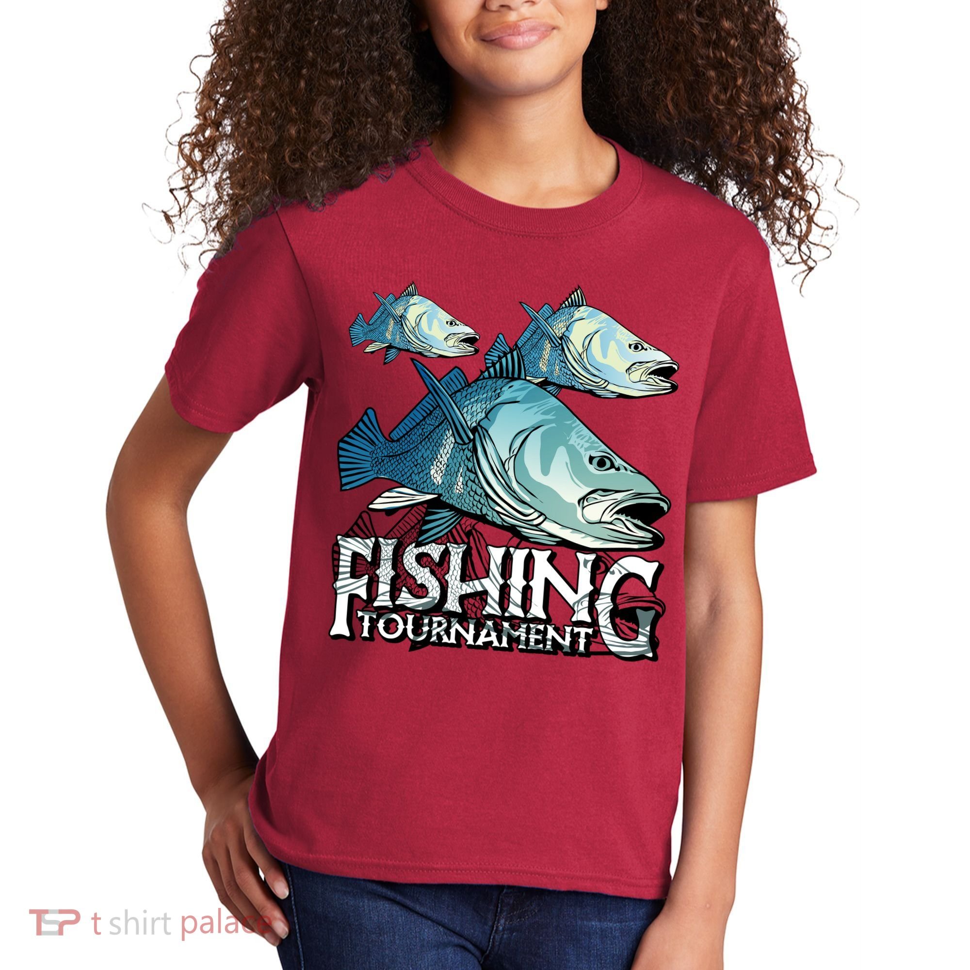 Fishing Tournament Kids T-Shirt