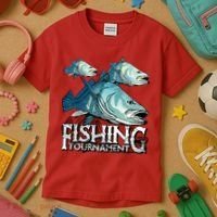 Fishing Tournament Kids T-Shirt thumb 3