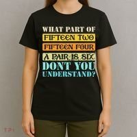 Fifteen Two Fifteen Four A Pair Is Six Funny Cribbage Game T-Shirt thumb 4