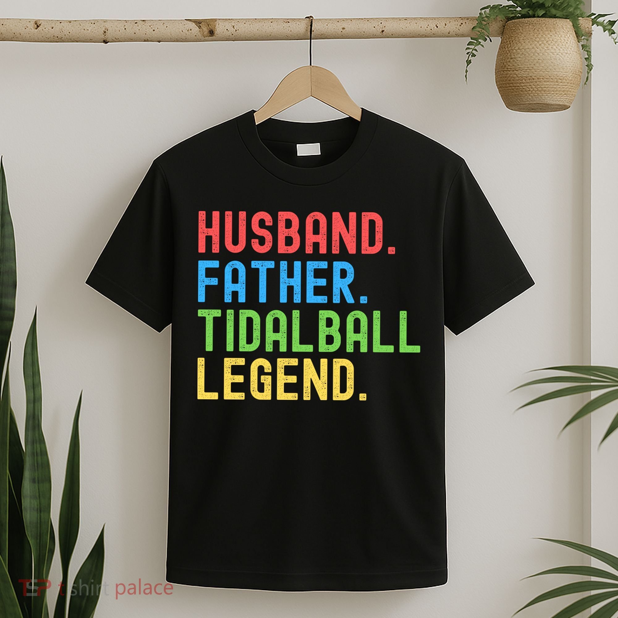 Funny Tidalball Funny Husband Dad Legend Funny Vintage Tidalball T-Shirt