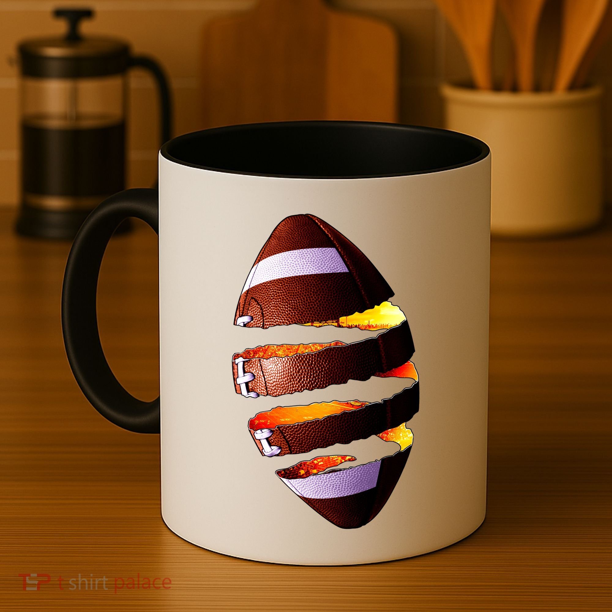 Football Tear Coffee Mug