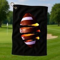 Football Tear Golf Towel thumb 1