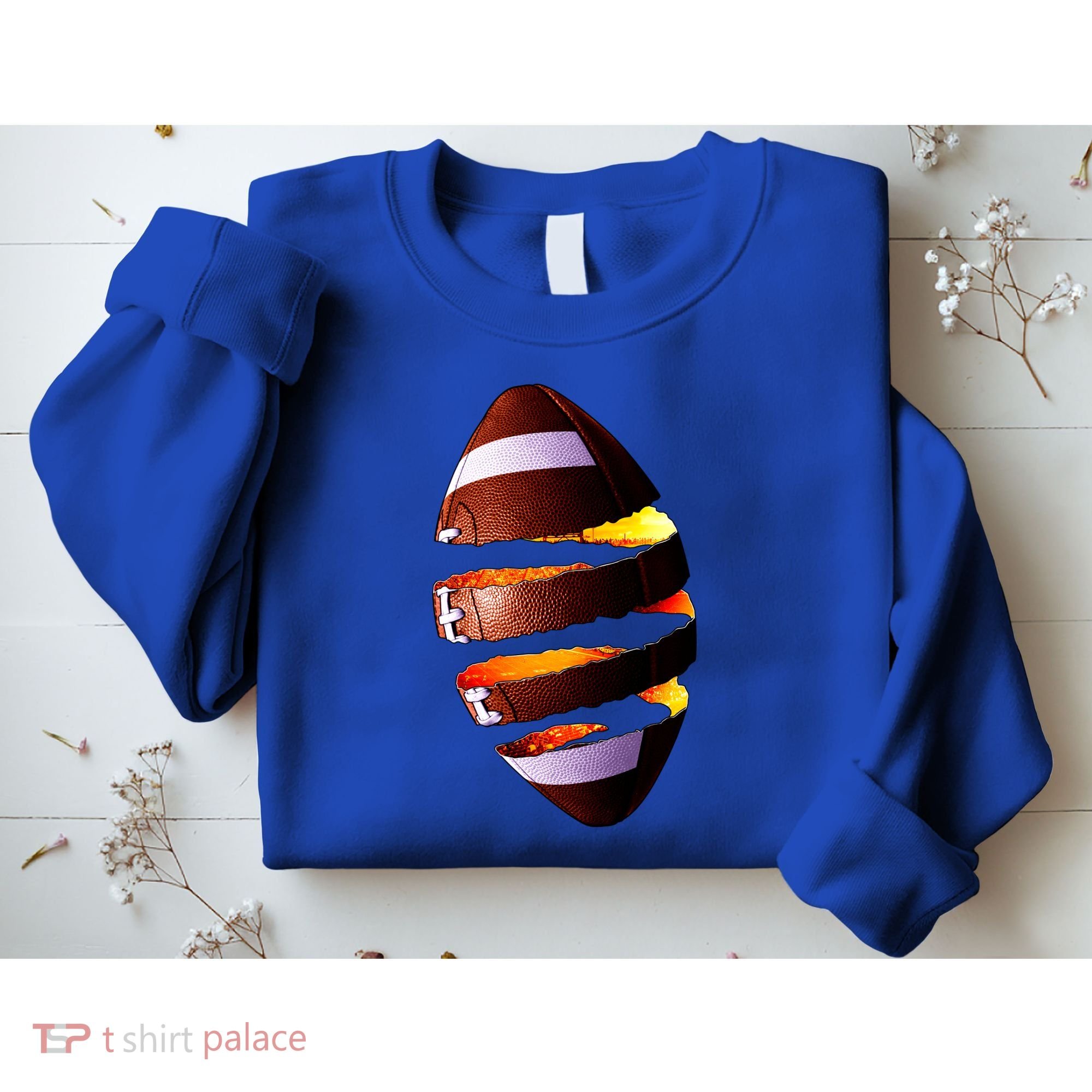 Football Tear Sweatshirt