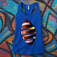 Football Tear Women's Tank Top thumb 3