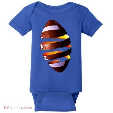 Football Tear Baby Bodysuit