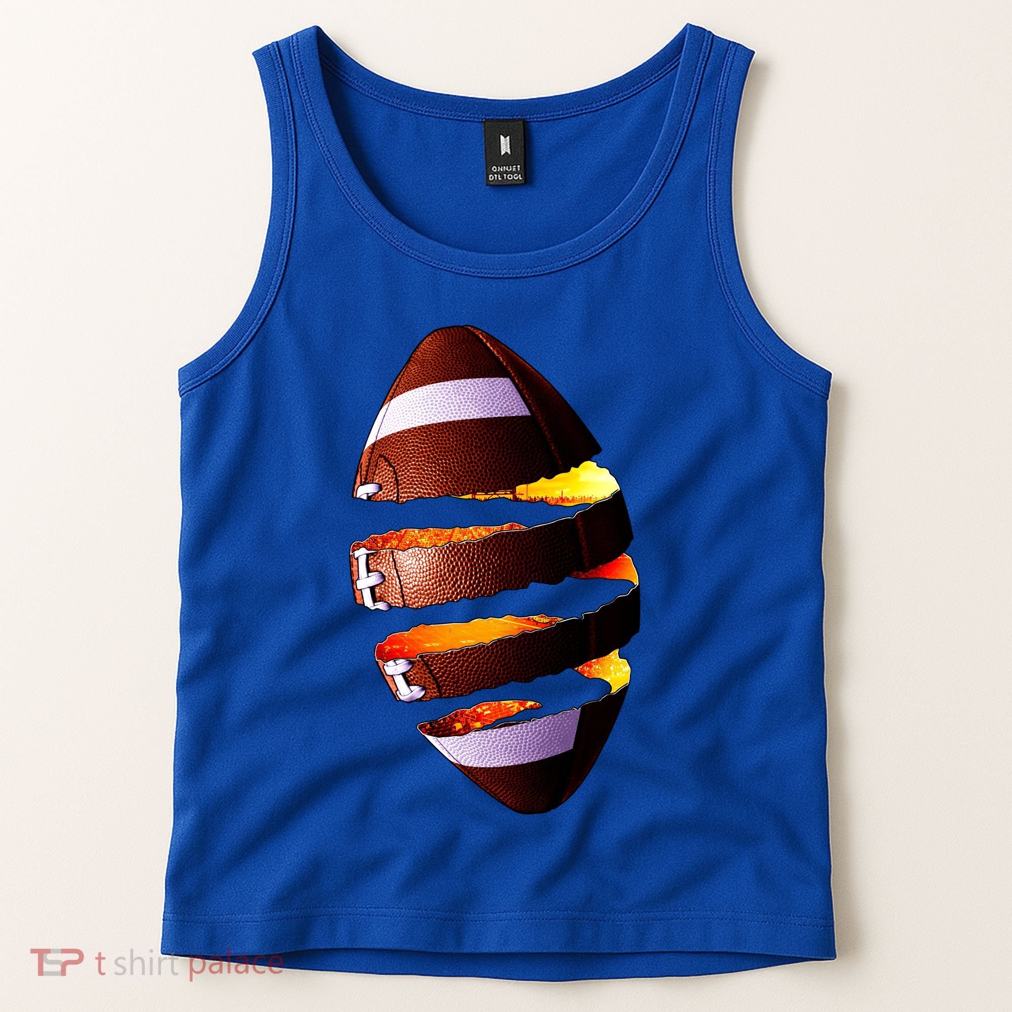 Football Tear Tank Top