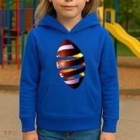 Football Tear Kids Hoodie thumb 3