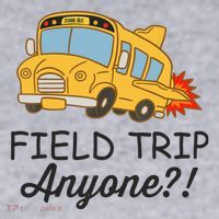 Field Trips Field Trip Anyone Teacher Field Day Women's Sweatshirt thumb 2