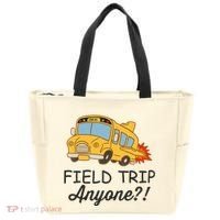 Field Trips Field Trip Anyone Teacher Field Day Tote Bag thumb 0