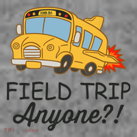 Field Trips Field Trip Anyone Teacher Field Day Toddler Hoodie thumb 2