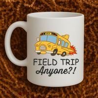Field Trips Field Trip Anyone Teacher Field Day Coffee Mug thumb 2