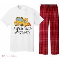 Field Trips Field Trip Anyone Teacher Field Day Pajama Set thumb 0