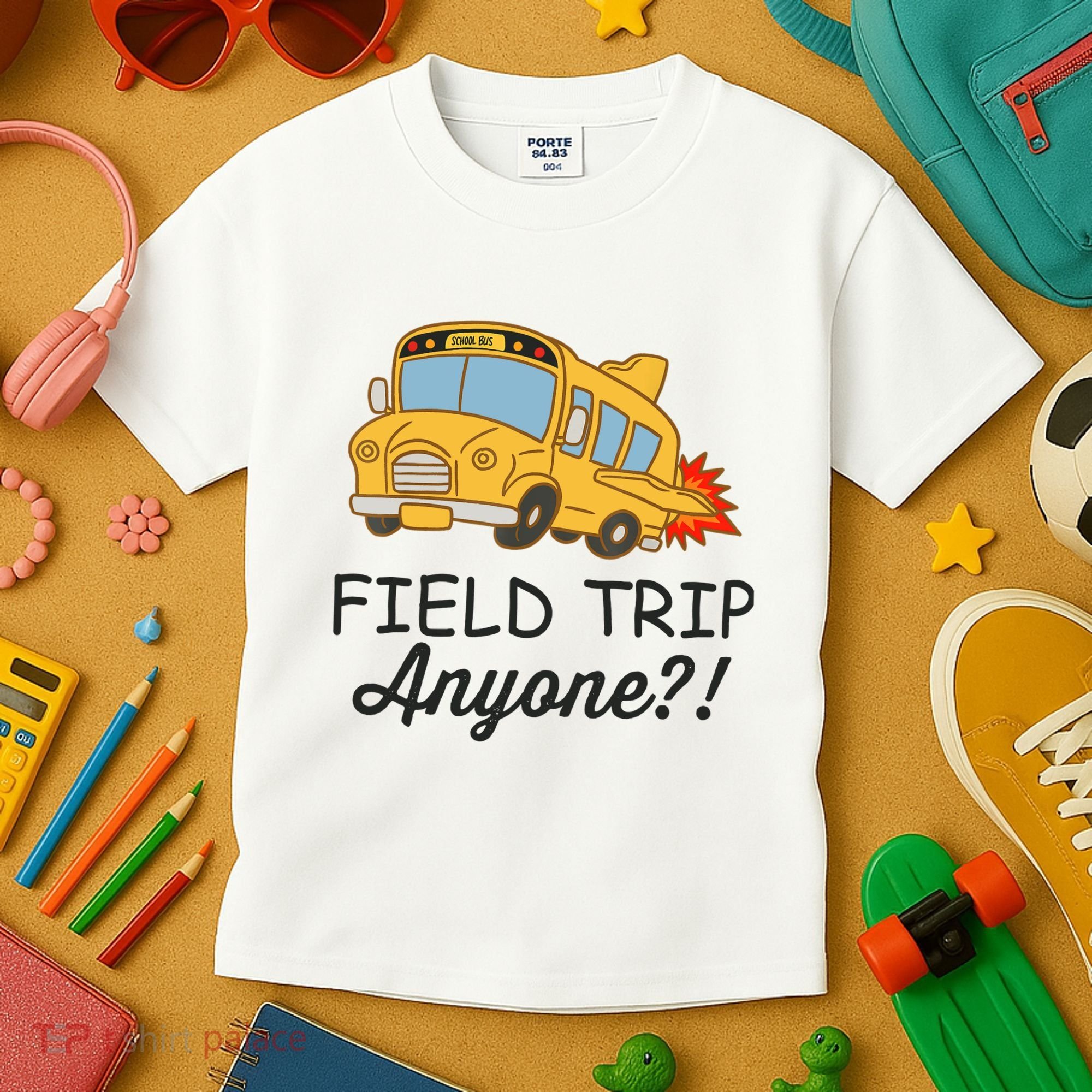 Field Trips Field Trip Anyone Teacher Field Day Kids T-Shirt