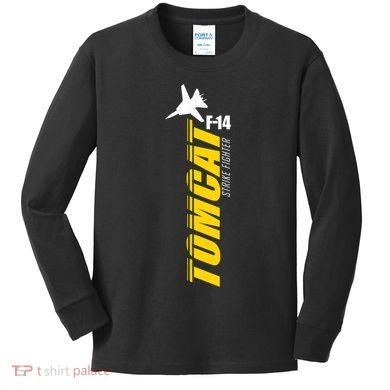 F14 Tomcat Kids Long Sleeve Shirt