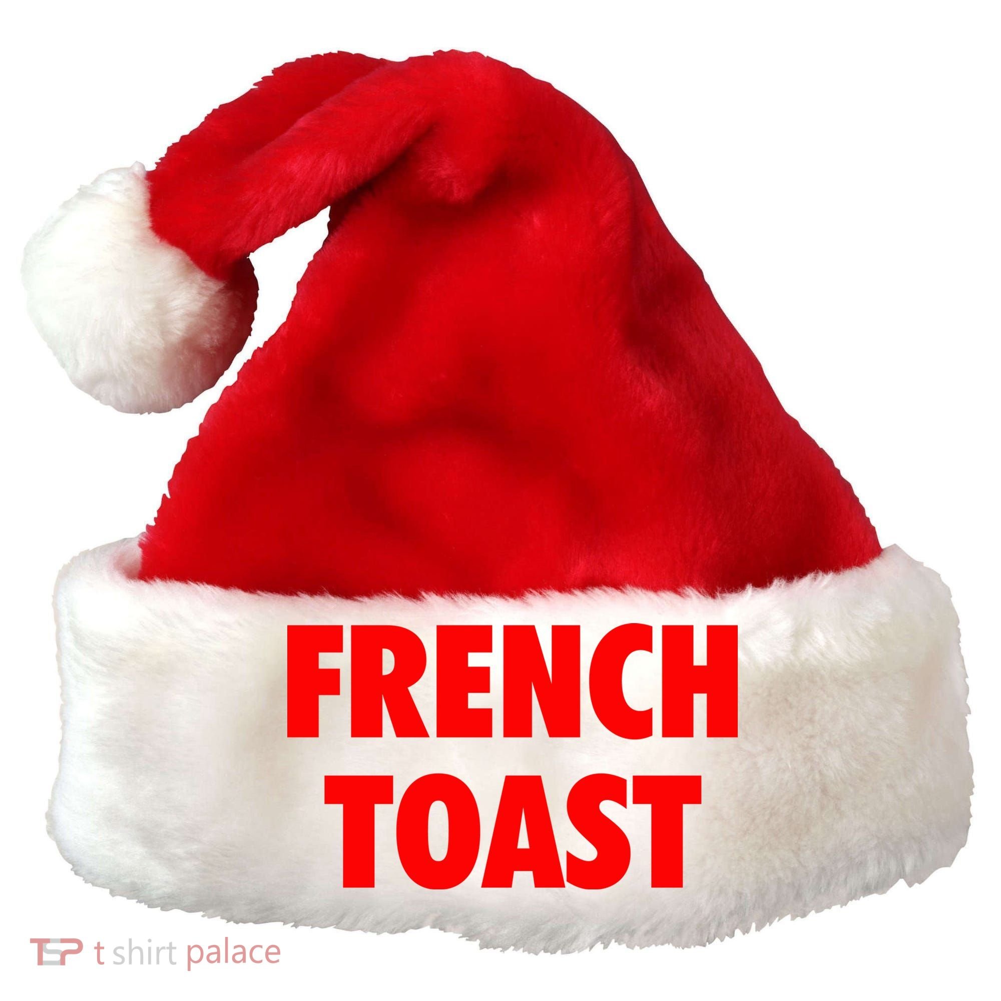French Toast Santa Hat